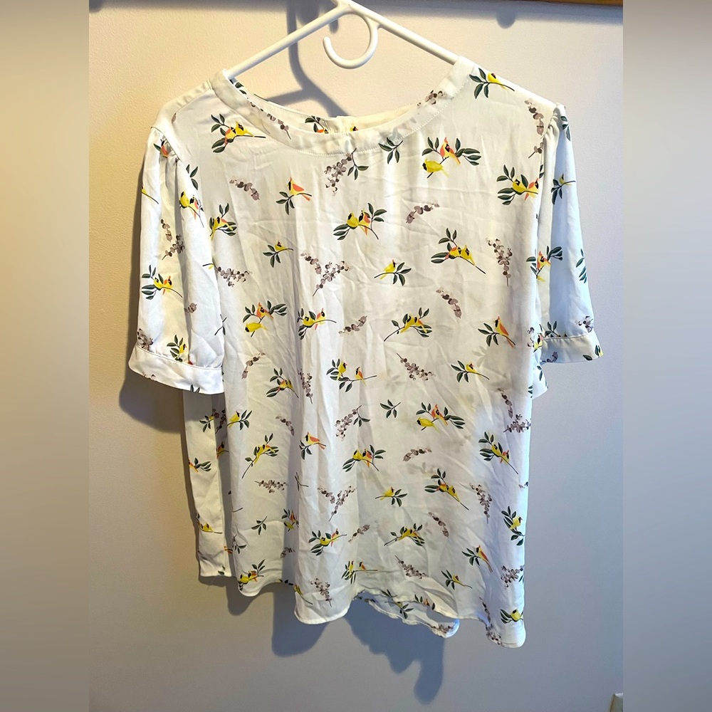 Loft short sleeve blouse